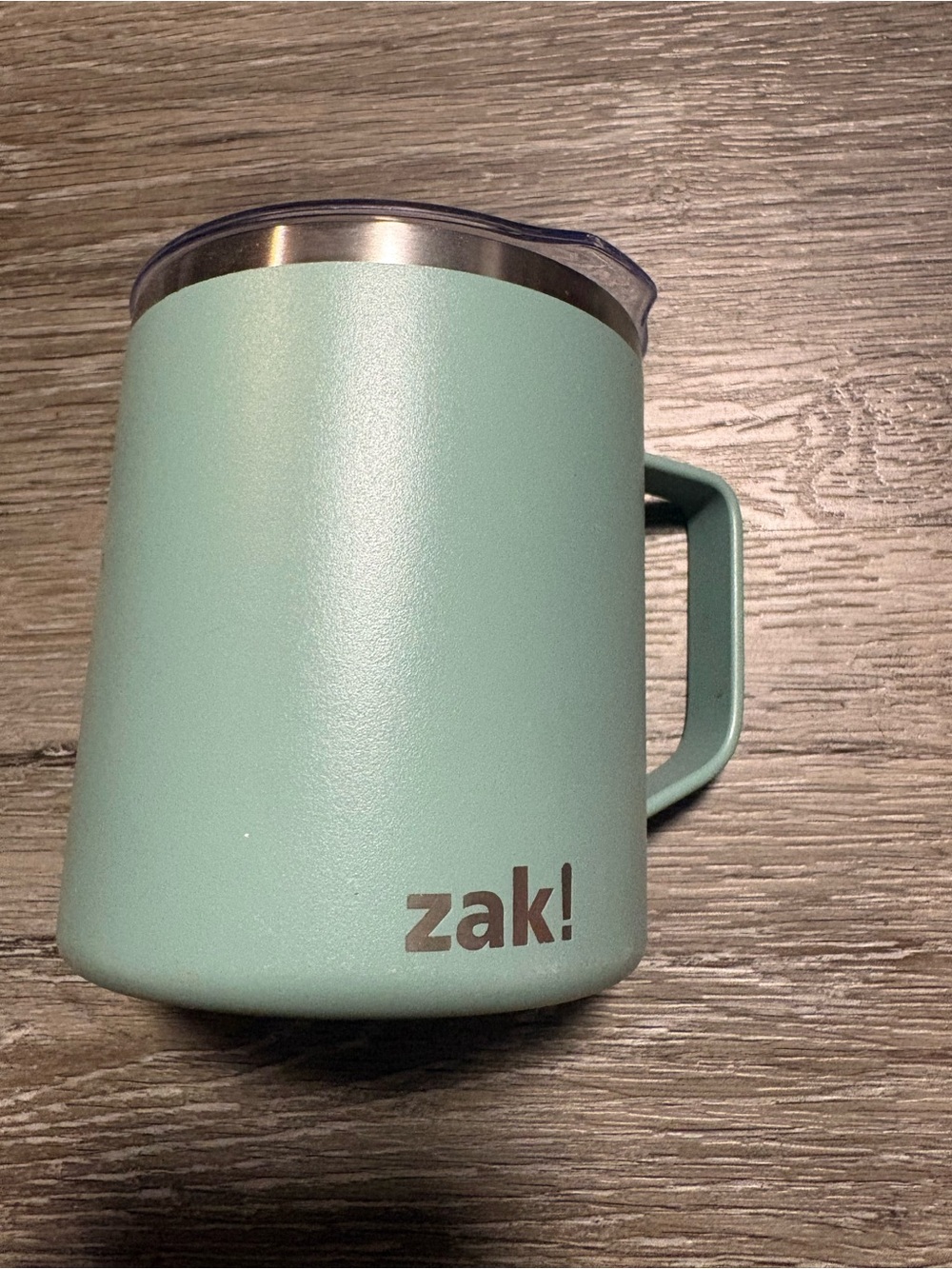 zak! Mint Green Insulated Coffee Mug with Handle